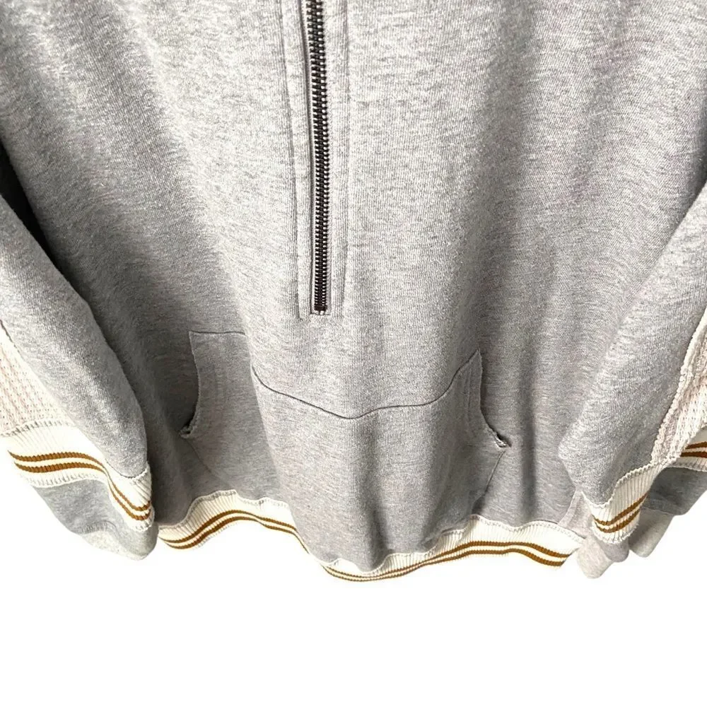 Gimmicks from BKE Embellished Half Zip Sweatshirt in Size XL